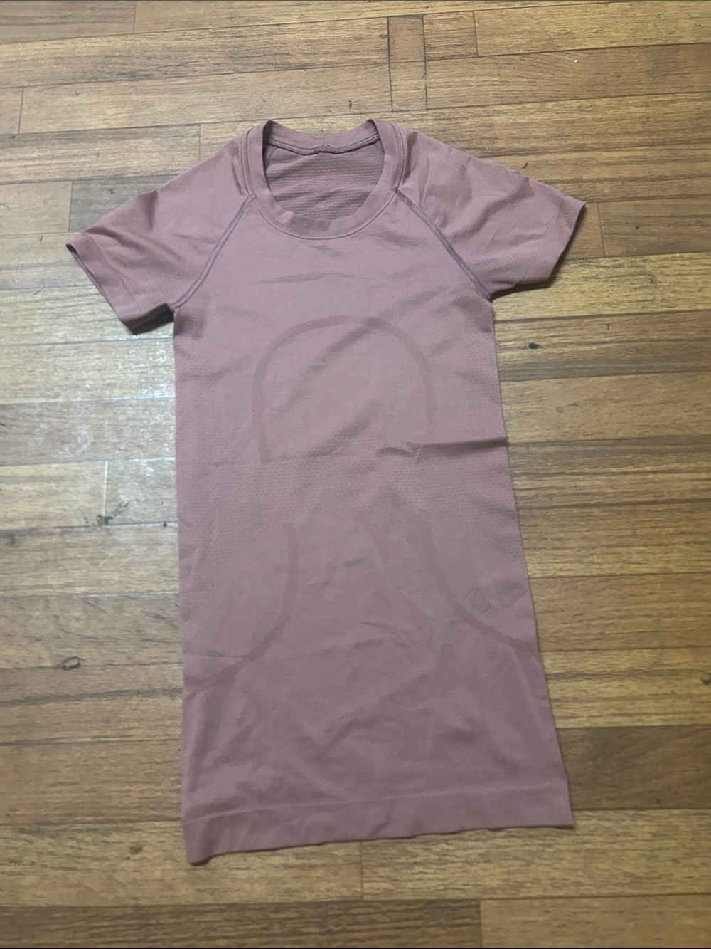 Lululemon Women’s Seamless Short-Sleeve Top Dress - Mauve Pink
